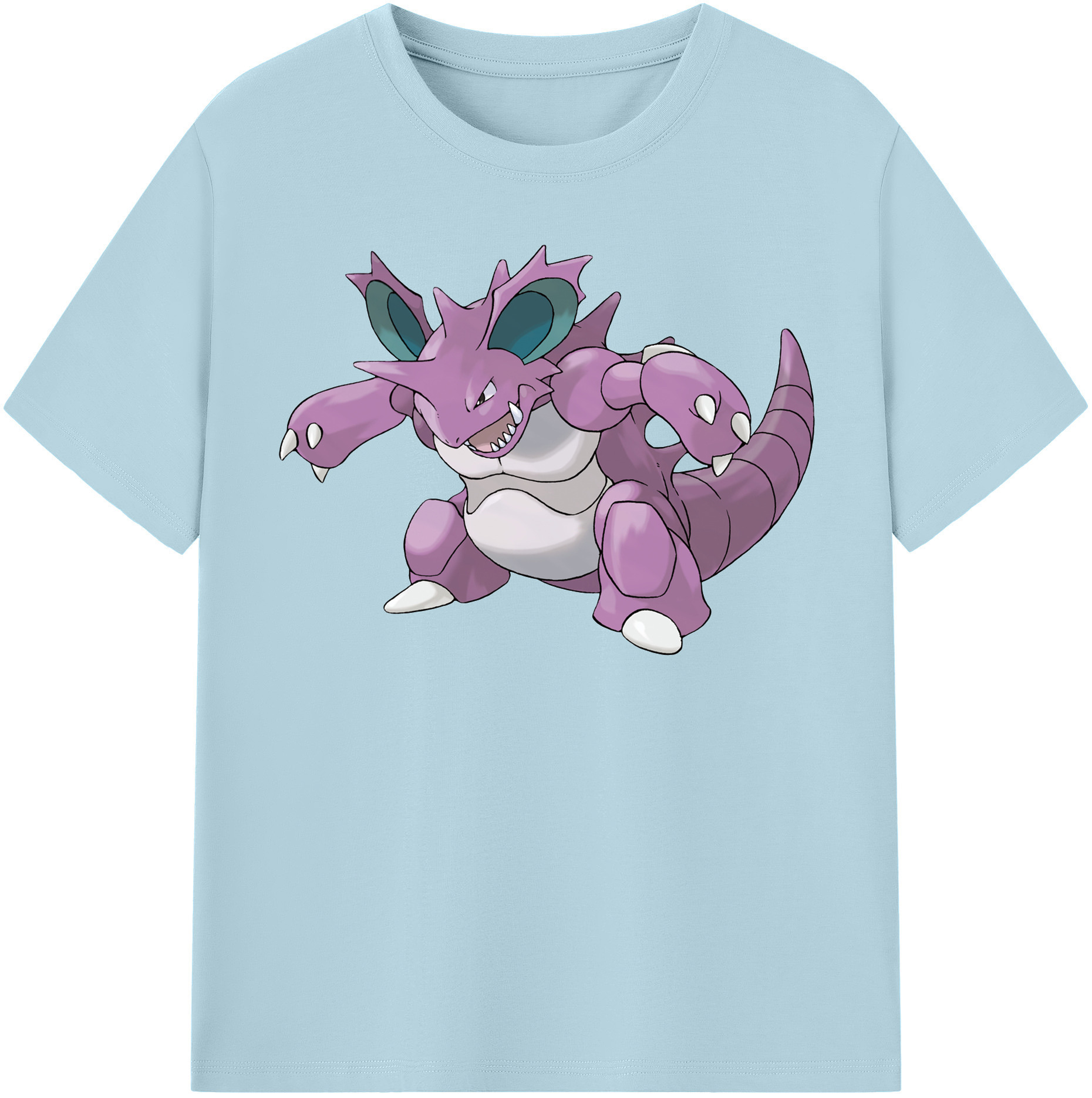 （画像用） ポケットモンスター Pokémon 綿100％半袖Tシャツ（フロントプリント）